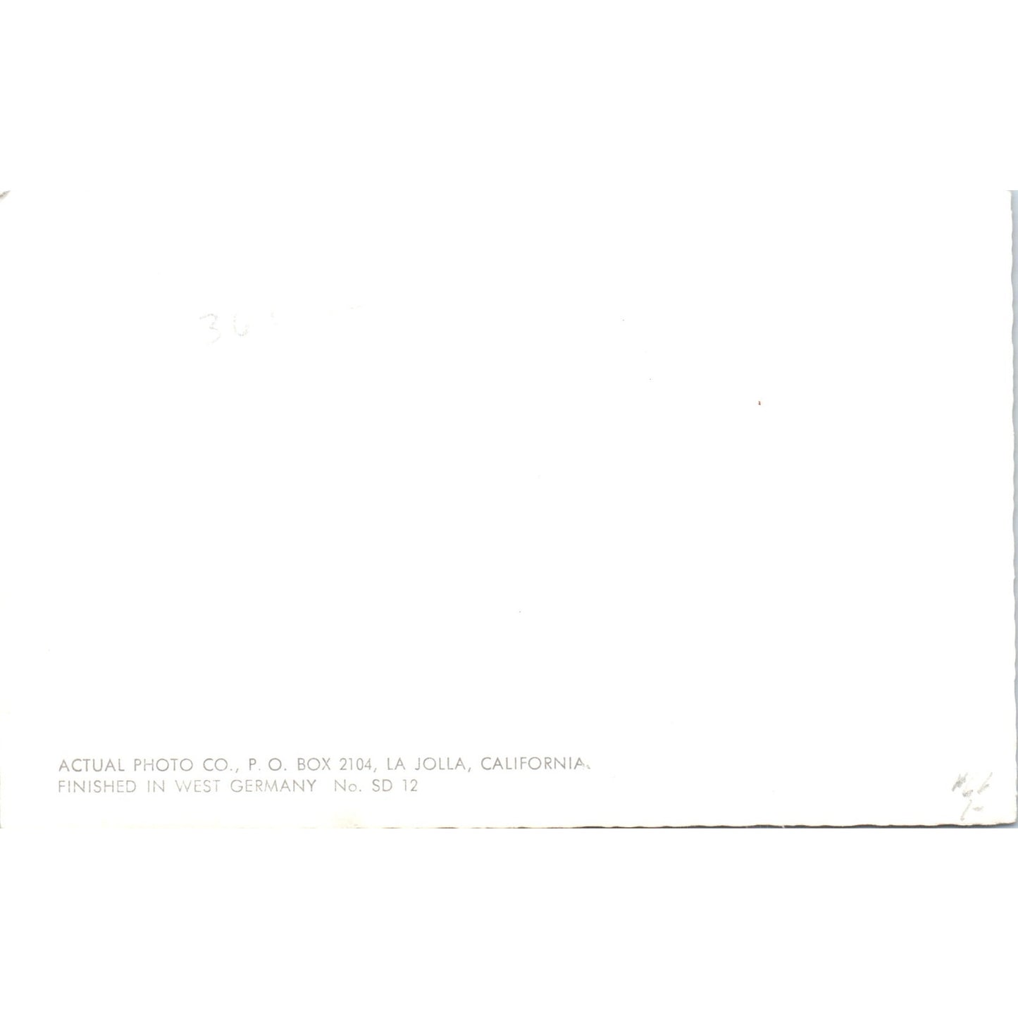 Coronado Ferry & San Diego Skyline RPPC Original Postcard P2-7