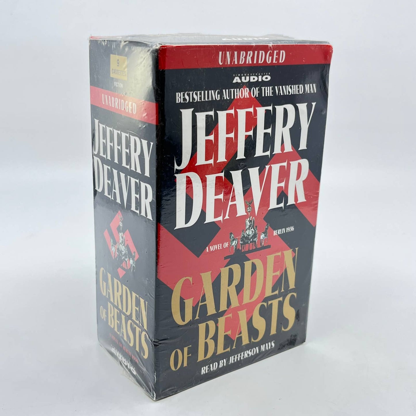 Garden of Beasts - Jeffery Deaver - Audio Book Cassette Set SEALED TF8