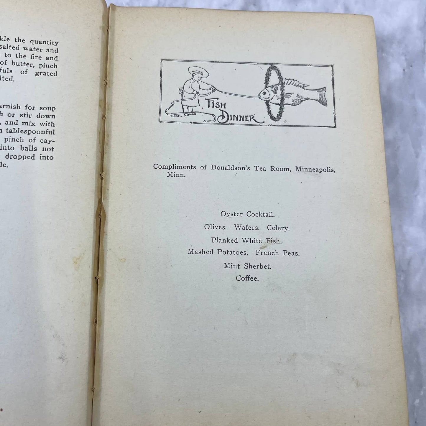 Just For Two Amelie Langdon Collection of Recipes For Two Persons 1907 TJ4