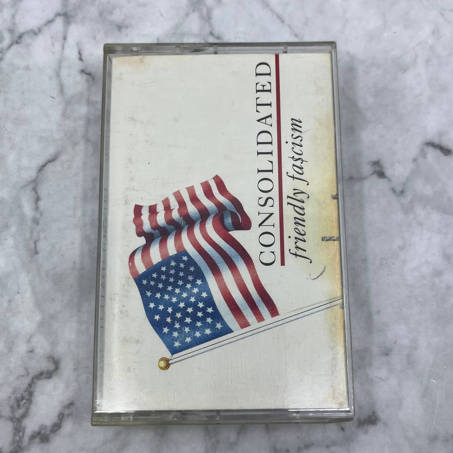 Consolidated Friendly Fascism Cassette Tape Nettwerk TB7-17