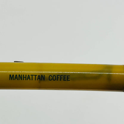 VTG Fountain Pen Cream Celluloid Manhattan Coffee Welsh Nib No Cap SB3
