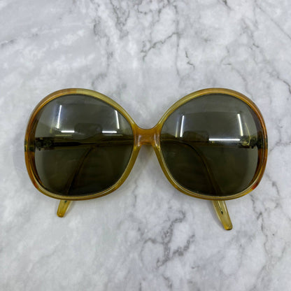 Vintage Oversized Frame Woman’s Sunglasses Eyglasses FRAMES DH France 5” TA9