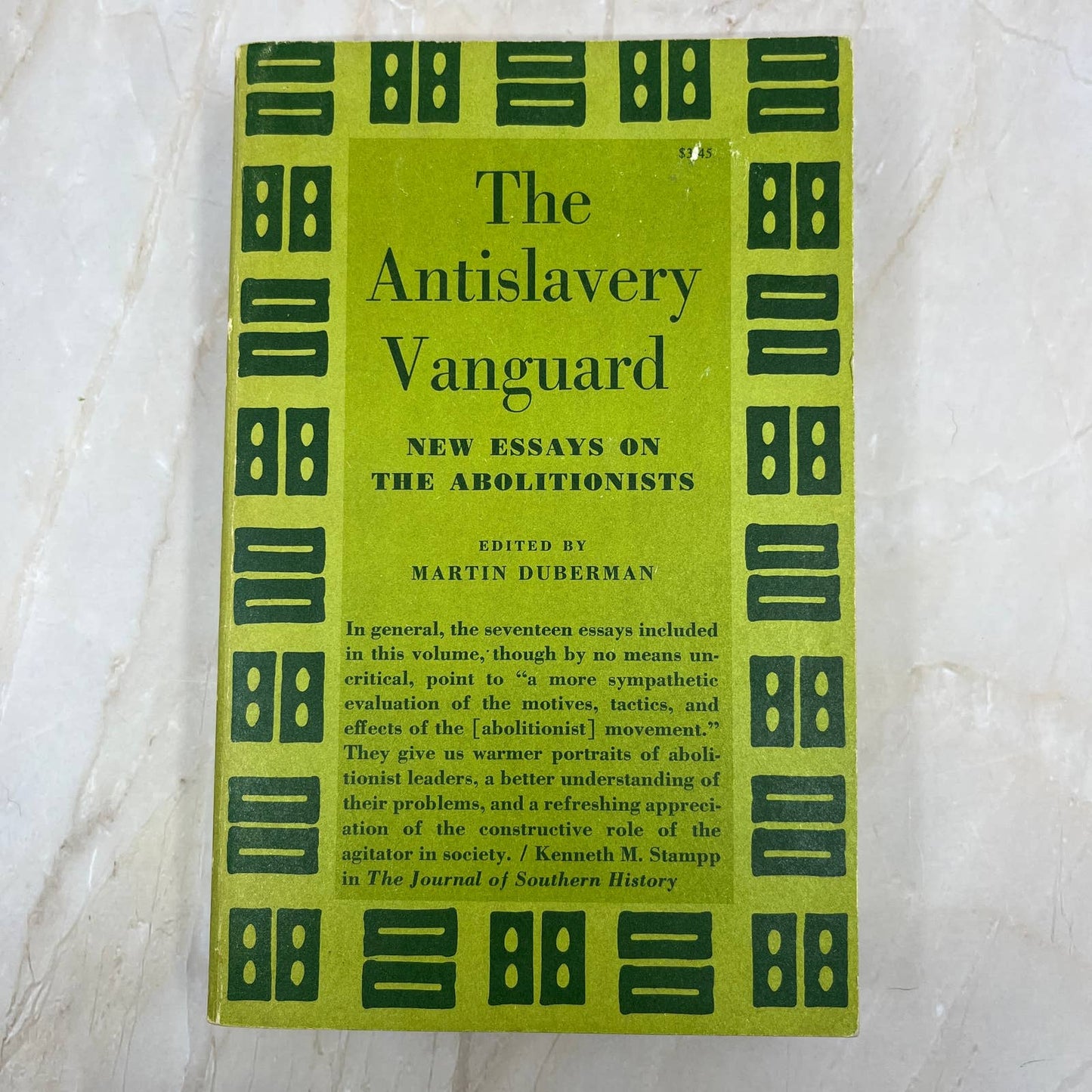The Antislavery Vanguard: New Essays on the Abolitionists - 1965 TC5