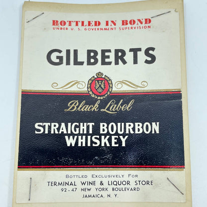 Gilbert’s Black Label Bourbon Whiskey Terminal Wine & Liquor Store Jamaica NY