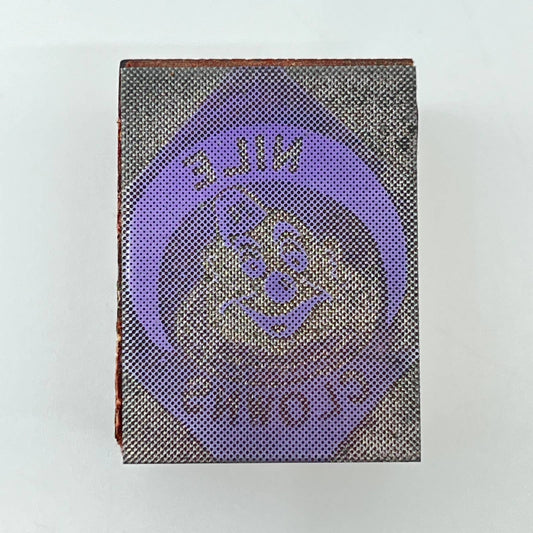 Nile Clowns Shriners Mountlake Engraved Photo Stamp Typeset Print Block SC7-42