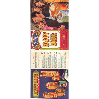 1970 Happy Hour Barguide Southern Comfort 45 Great Drink Recipes SE3