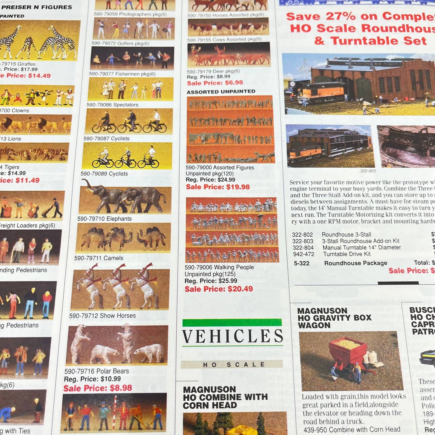 1997 Terminal Hobby Shop Spring Sale for Model Railroaders Catalog TC6