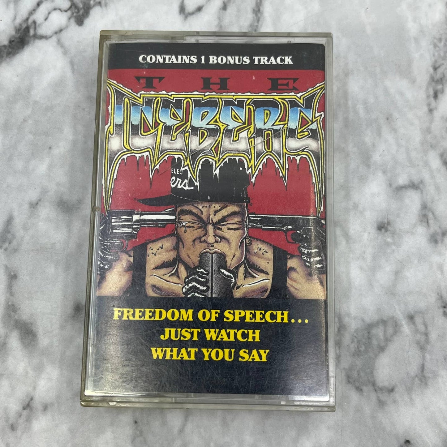Ice T - The Iceberg / Freedom of Speech Watch What You Say Cassette Tape TC7-48