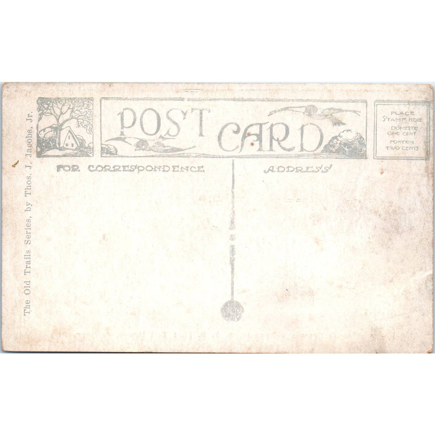 Vintage Postcard Great Crossings Chapter D.A.R. Old Toll House Addison PA TI1-1