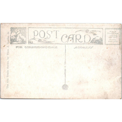 Vintage Postcard Great Crossings Chapter D.A.R. Old Toll House Addison PA TI1-1