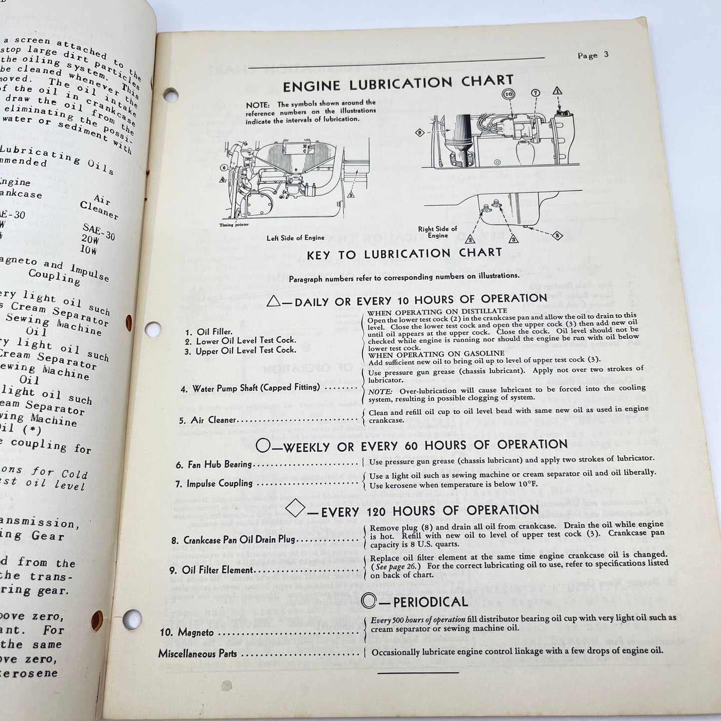 1953 IH Tractor & Equipment Training Manual Farmall Model M T-9 TF8