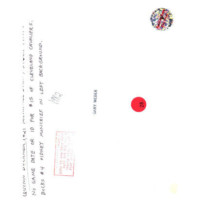 1982 Press Photo Basketball NBA Milwaukee Bucks Quinn Buckner 8x10" AD3