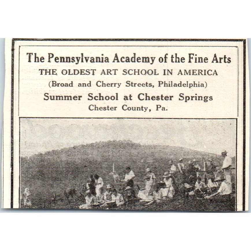 c1920 Harper's Magazine Ad - Beechwood School for Young Women Jenkintown PA EA3