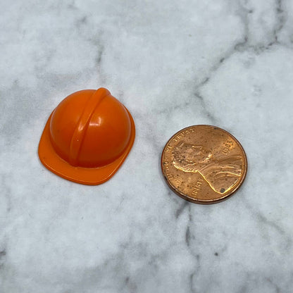 VINTAGE 1974 GEOBRA Playmobil Orange Construction Worker Hat SE6