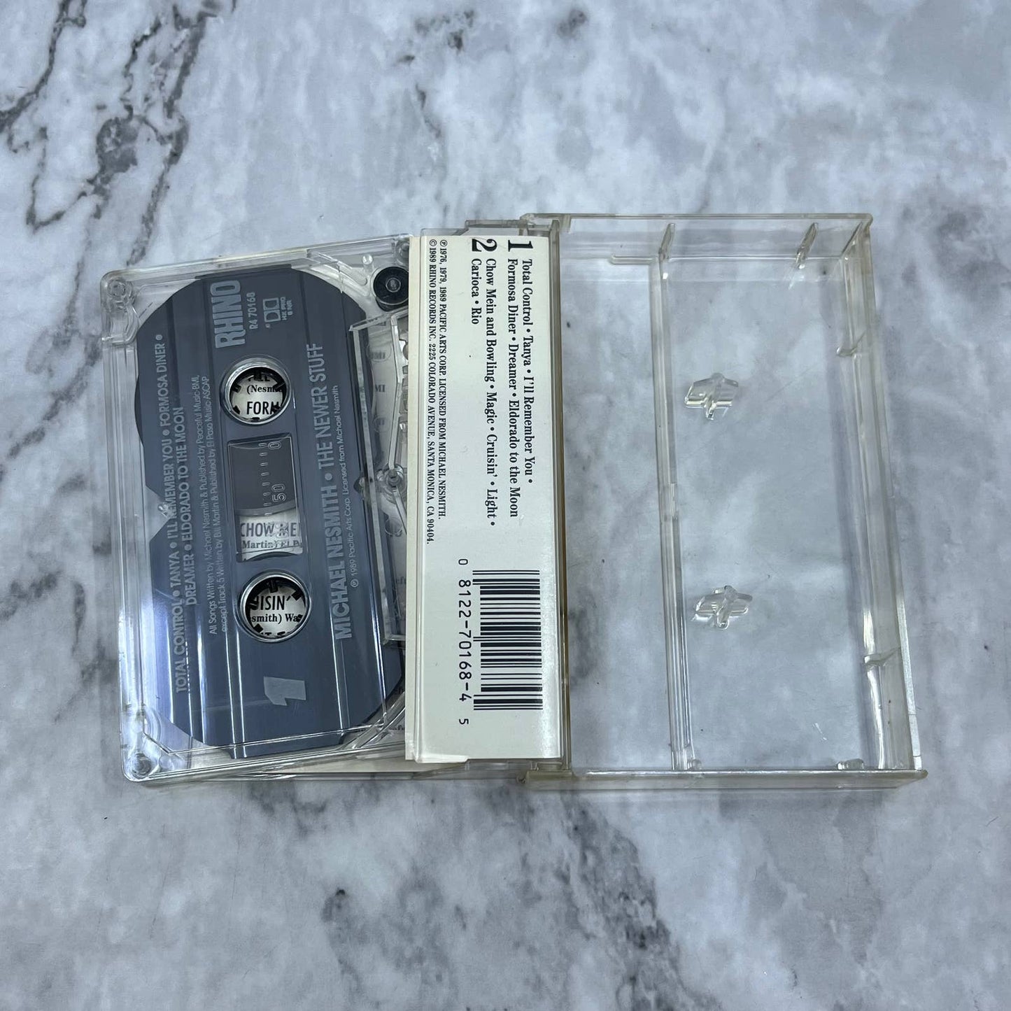 Michael Nesmith - The Newer Stuff - Rhino - 1989 - Cassette Tape TD9-56