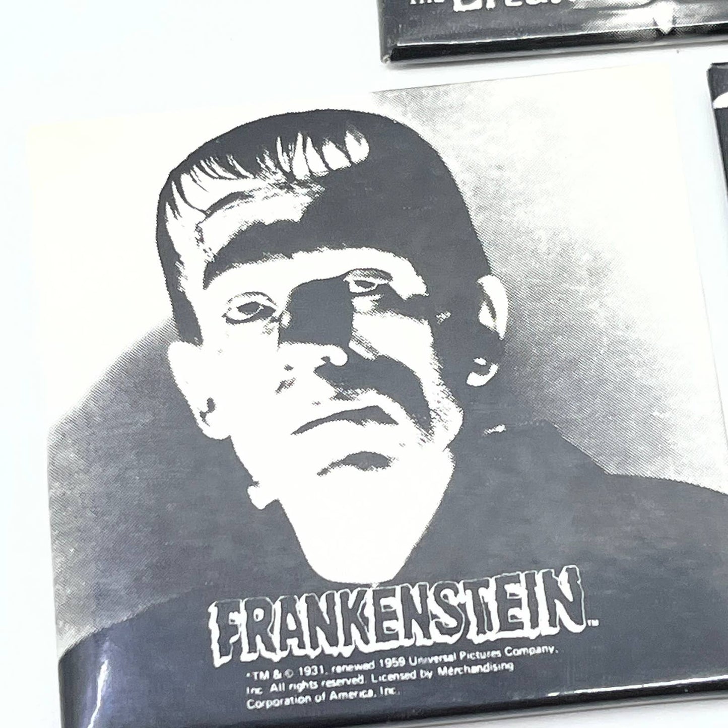 Vintage Monster Movie Refrigerator Magnet Set Frankenstein Black Lagoon SE1