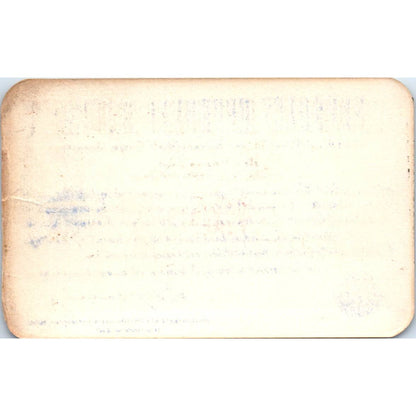 1956 Chevrolet Approved Mechanic Card - Omas A. Strickert Liberal Kansas SE4