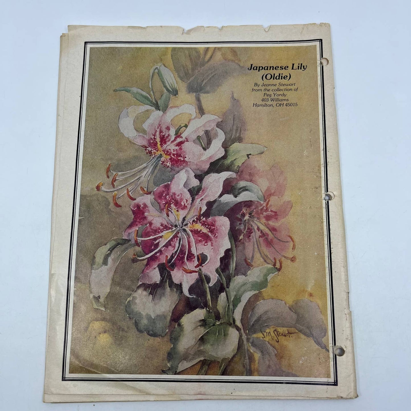 1984 July - The China Decorator Magazine - Instructions for Red Urn Fay Good TH8