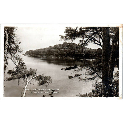 Saint Jean Cap Ferrat La Pointe de Saint Hospice RPPC Original Postcard TK1-P12
