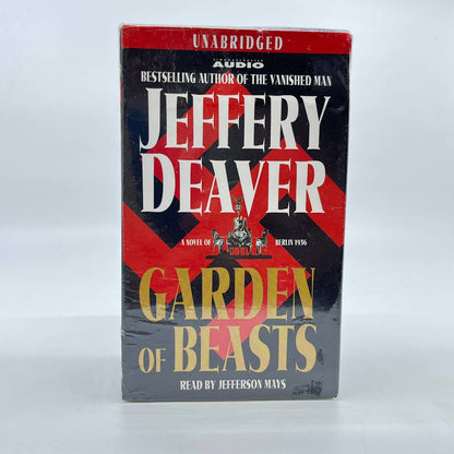 Garden of Beasts - Jeffery Deaver - Audio Book Cassette Set SEALED TF8