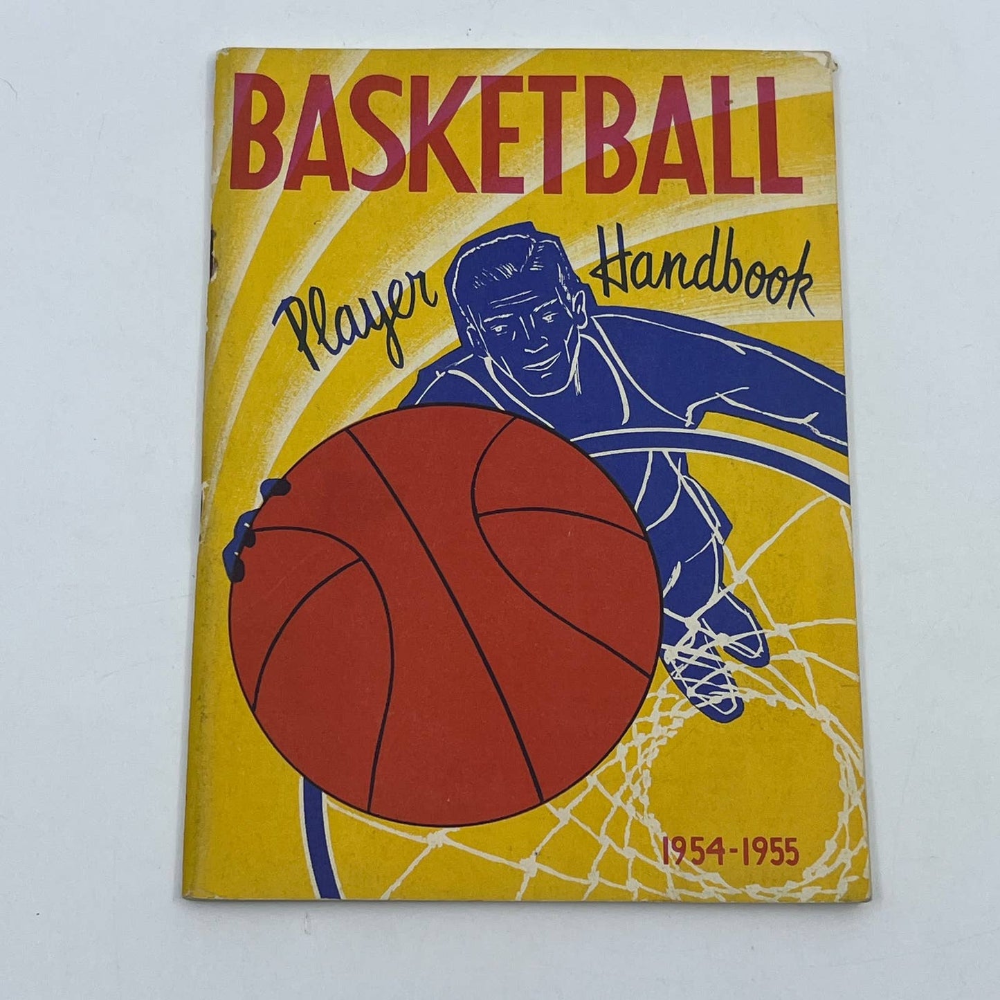 1954-1955 Basketball Player Handbook Basketball Rules Booklet TG6