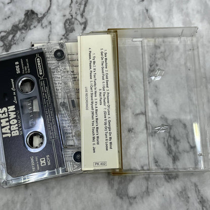 James Brown - Sex Machine Live in Concert - Cassette Tape TI1-38