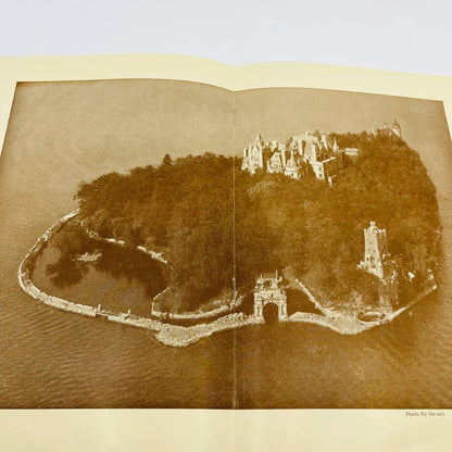 1930s Heart Island Its Castle & Towers Souvenir Photo Book Alexandria Bay NY TD8