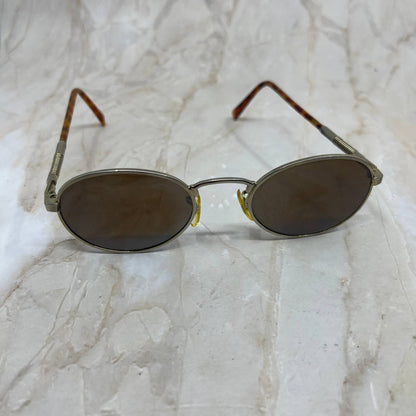 Retro Round Tortoise Shell & Gold Tone Sunglasses Eyeglasses Frames TJ1-G4-1