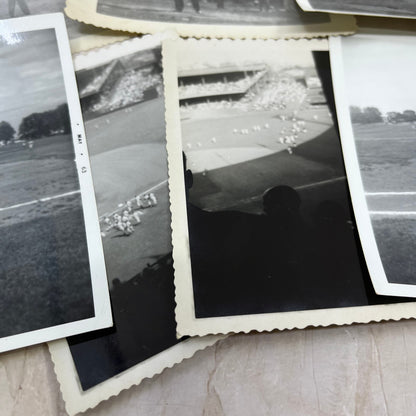 Large lot of 19 Early Original Photographs of People Playing Baseball TJ9
