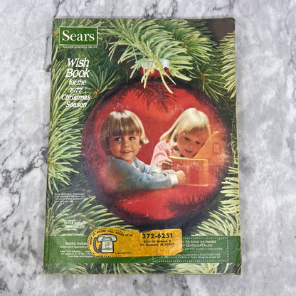 Sears 1977 Wish Book Catalog Star Wars Barbie Atari Lionel Toys Clothing S4