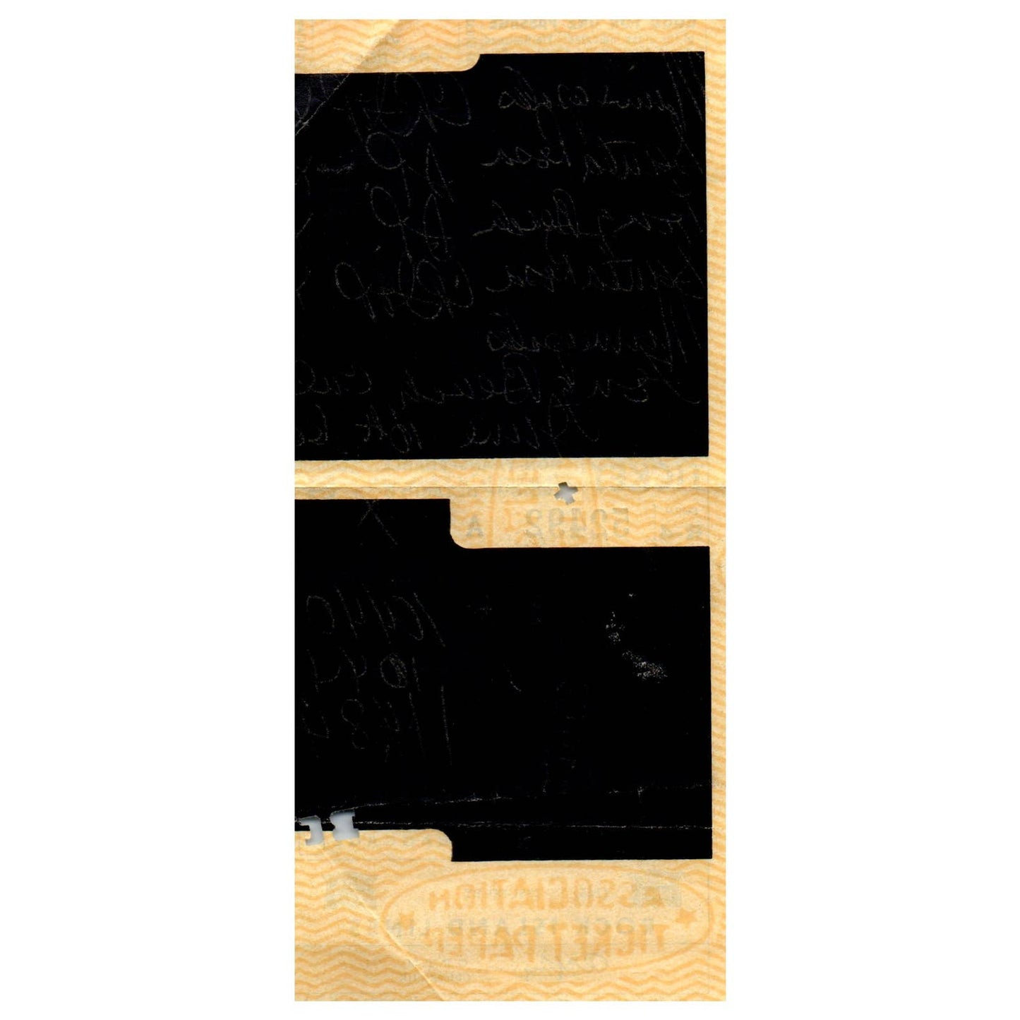 1959 Rock Island Railroad Rocket Fleet Ticket Jacket w/ Stubs SE4