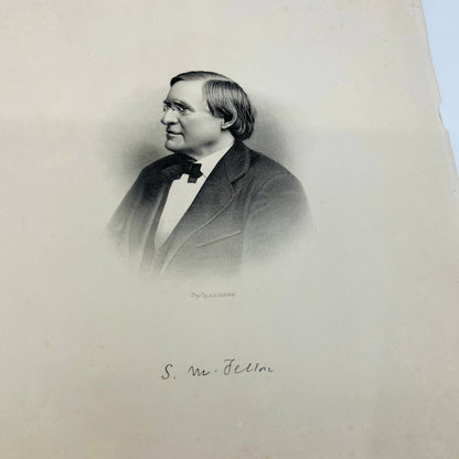 1880s Photos Samuel Morse, Cornelius Conway Felton Essex West Newbury MA TD5