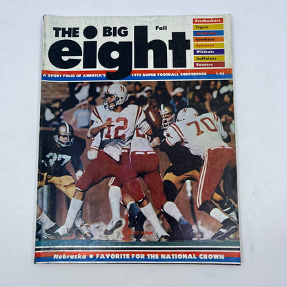 1973 Big Eight Football Special Magazine David Humm Nebraska Cornhuskers TH6