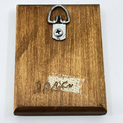 CARVED DILLON WOODEN Springerle Butter Cookie Stamp Press Mold 2.5x3.5” TE3-2
