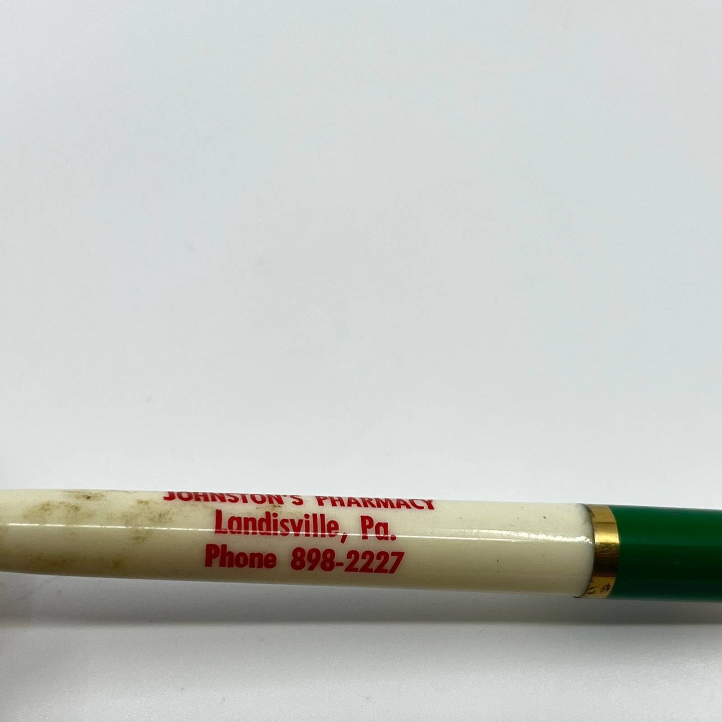 VTG Advertising Pen Harry & Mary Lou Johnston’s Pharmacy Landisville PA SC3