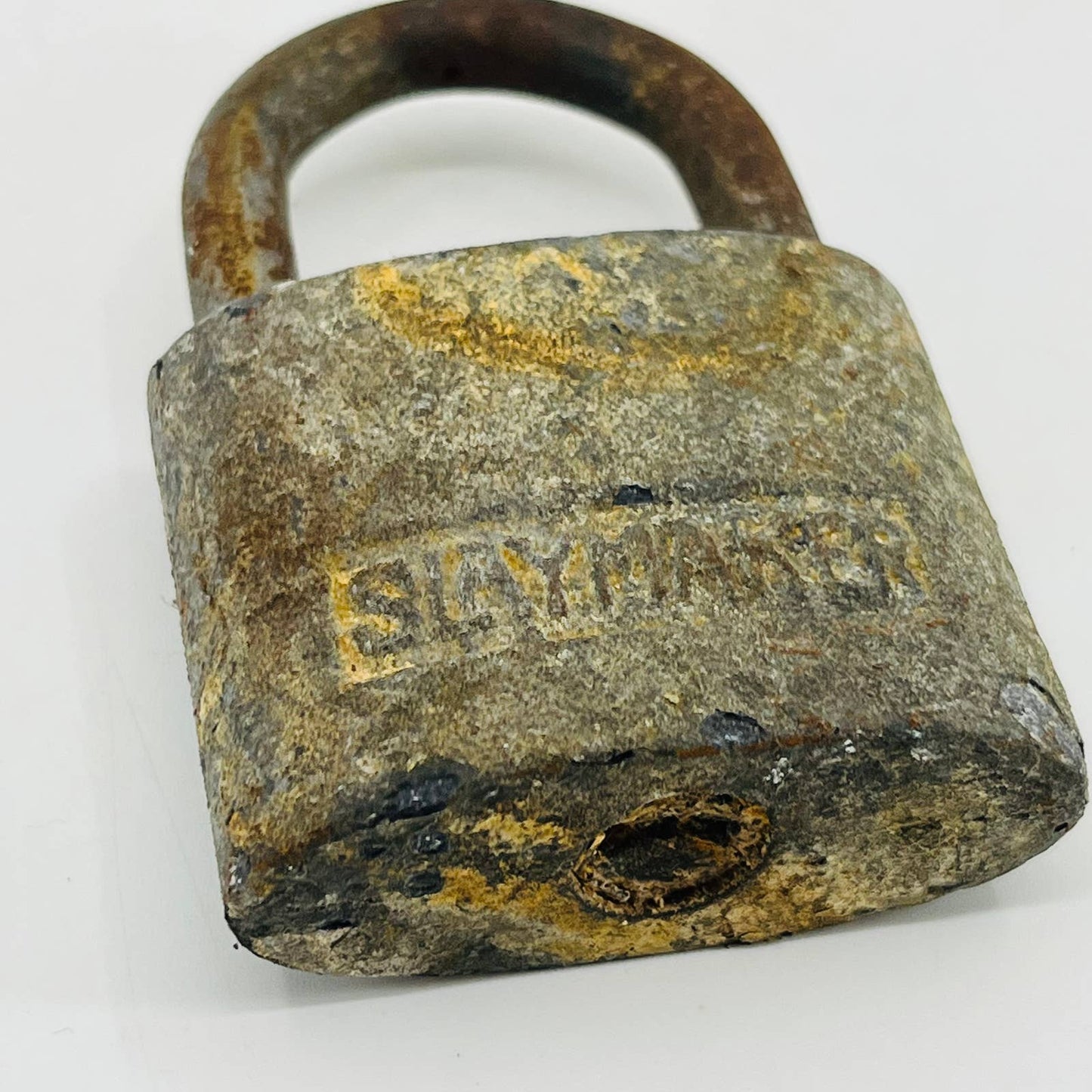 Set of 2 Vintage Locks Padlock Slaymaker NO KEYS TC2