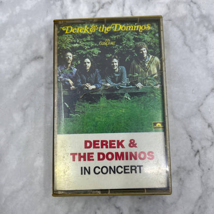 Derek And The Dominos In Concert Cassette Tape Eric Clapton TB7-18
