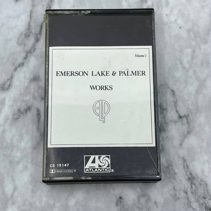 Emerson Lake & Palmer - Works - Volume 2 ONLY Cassette Tape TJ6-87