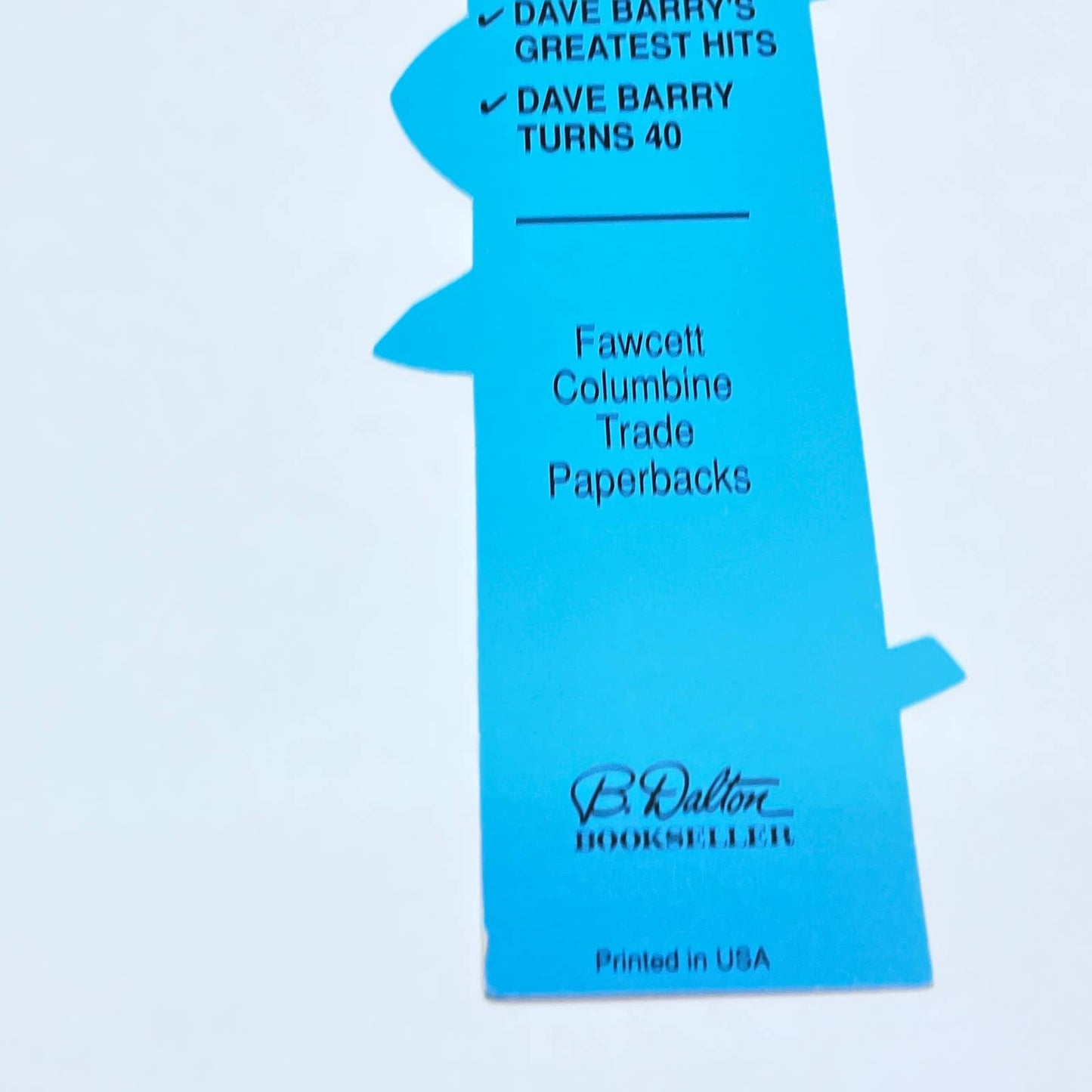 Vintage Dave Barry’s Only Travel Guide You’ll Ever Need Bookmark AB8