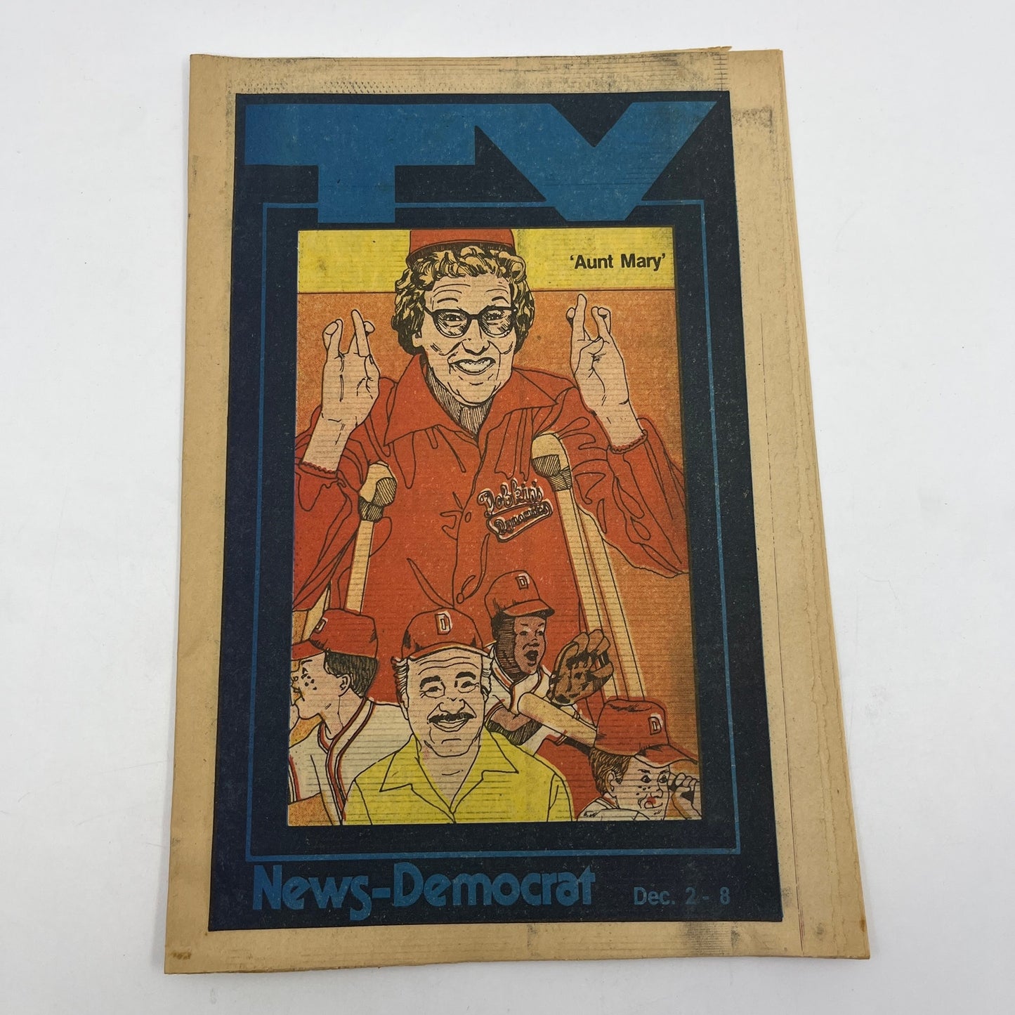 1979 Dec 2 Bellville IL News-Democrat TV Listings Magazine Aunt Mary L4-1