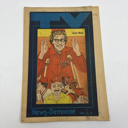 1979 Dec 2 Bellville IL News-Democrat TV Listings Magazine Aunt Mary L4-1