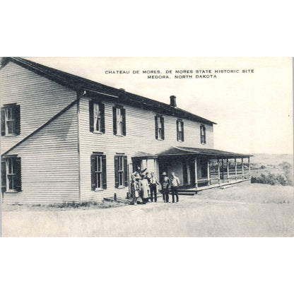 Chateau De Mores Medora North Dakota c1910 - Original Postcard TJ9-P1