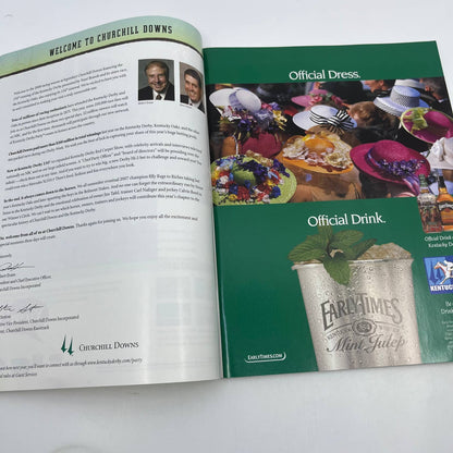 Kentucky Derby Official Program 134th Saturday May 3, 2008 Churchill Downs TH7-2