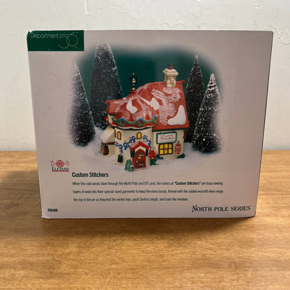 Department 56 Christmas Custom Stitchers RETIRED North Pole Series 56400 TA7
