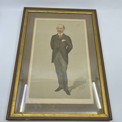 1896 Vanity Fair Brookelsby Framed Print 12x17" TG6