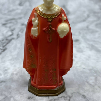Vintage Resin Infant of Prague Figurine 3.5” SF1