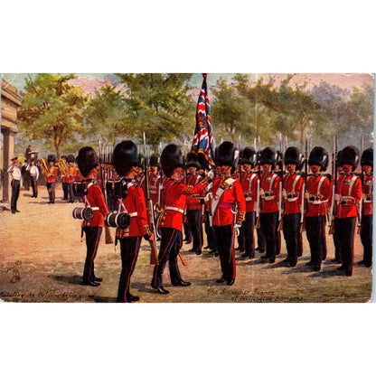 Military in London Grenadier Guards Raphael Tuck Oilette Original Postcard TK1-P14