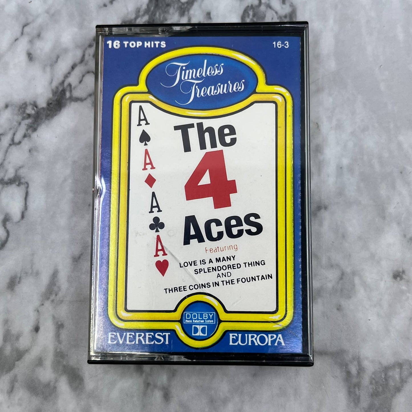 The 4 Aces Timeless Treasures Cassette Tape TD9-55