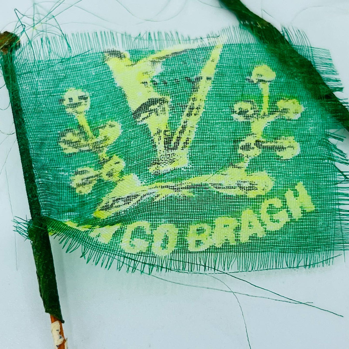 Vintage 1960s Flags US Erin Go Bragh St. Patrick’s Day Irish for Flowers TB6