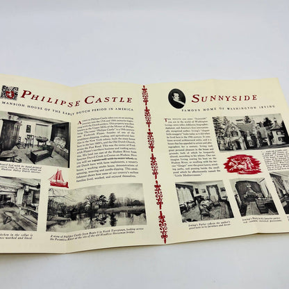 Sleepy Hollow Restorations Brochure Philipse Castle Sunnyside Tarry Town NY D4